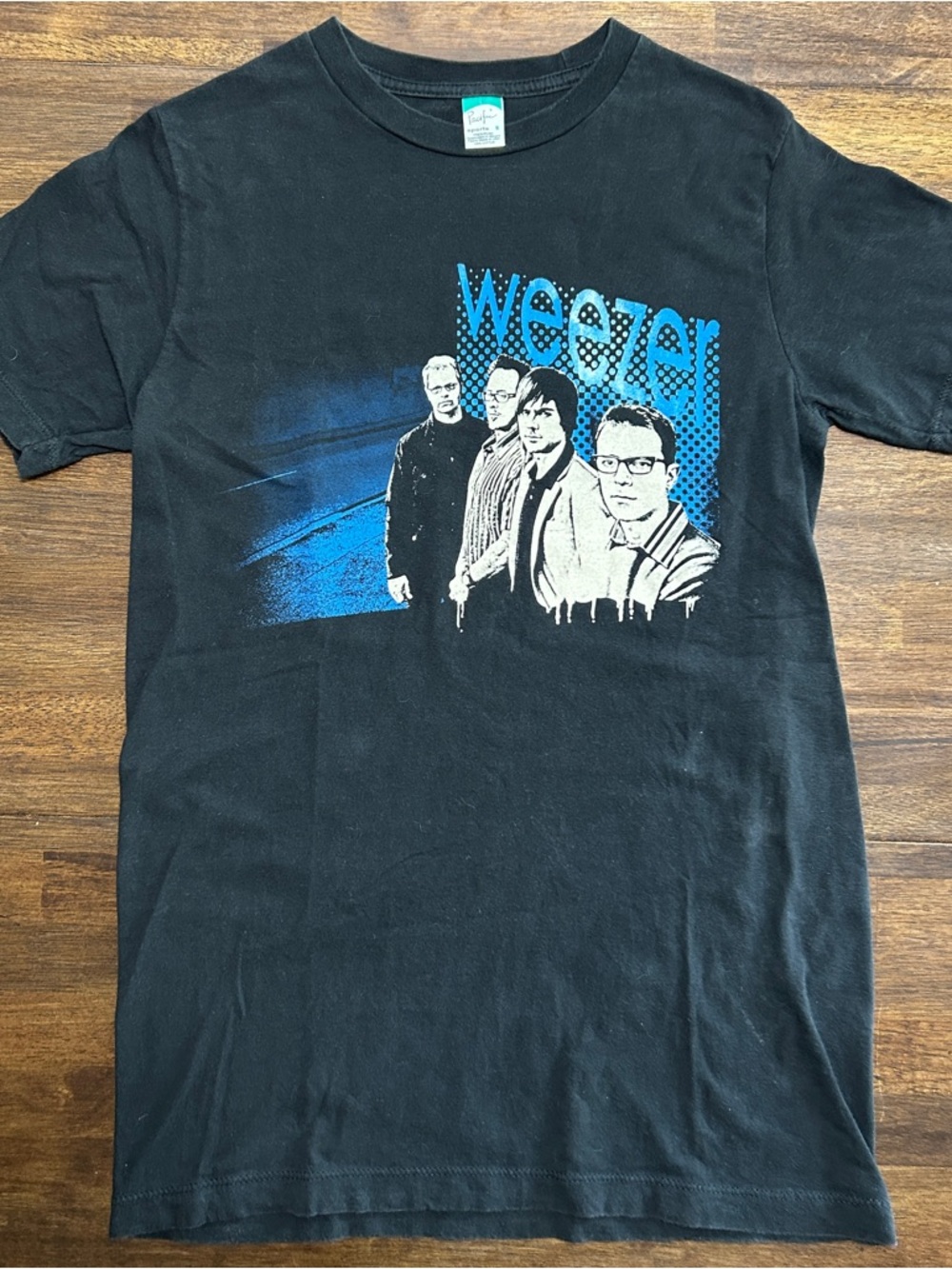 Weezer Band T Shirt Small Black Graphic Tour Tee Indie Rock